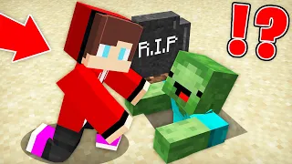 Mikey BECAME a ZOMBIE And ATTACKED JJ in Minecraft Maizen