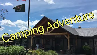 Camping adventure Whispering Hills Jellystone Park campground in Amish Country Ohio