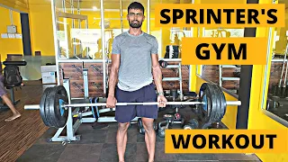 Sprinter gym workout | How sprinter do gym exercise |