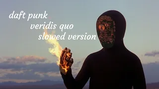 daft punk - veridis quo slowed cover with clip