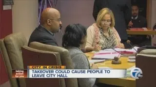 State takeover may cause Detriot City Council members to leave