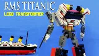 LEGO Transformer RMS Titanic ship