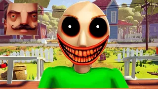 Hello Neighbor - My New Neighbor Baldi Exe Act 2 Hole Gameplay Walkthrough