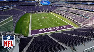 Tour the Vikings New U.S. Bank Stadium with Chad Greenway & Kyle Rudolph  | NFL