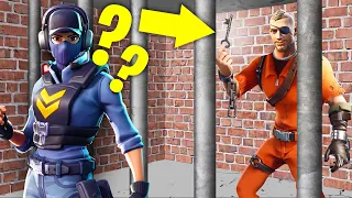 ESCAPE From PRISON In FORTNITE! (Cops And Robbers)