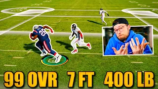 99 Overall 7 Foot 400 Lb GIANT PLAYERS GAUNTLET CHALLENGE!! Madden 21 Gauntlet