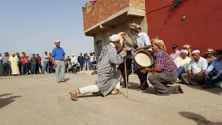 رقصة الركادة علاوي برتية مع شيوخ بني درار dance reggada oujda