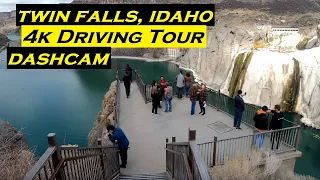 Twin Falls, Idaho | 4k Driving Tour | Dashcam