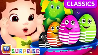 ChuChu TV Classics - Surprise Eggs Vehicles Toys - Learn Public Transport Vehicles Airplane & more