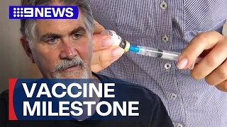 First RSV vaccine administered in Australia | 9 News Australia