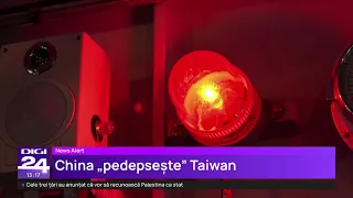 China a început exerciţii militare de „pedepsire” în jurul Taiwanului