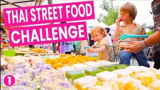 Thailand street food challenge with kids and friendly locals (Episode 5)