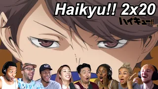 Haikyu!! 2x20 Reactions | Great Anime Reactors!!! | 【ハイキュー!!】【海外の反応】