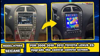 Upgrading Toyota Lexus with Carplay Android Radio | Step-by-Step Installation Guide 2009 2010 2012