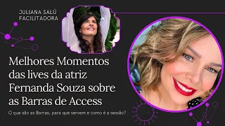 Atriz Fernanda Souza fala sobre as Barras de Access! Fale comigo pelo meu whatsapp (11) 9.5042-1111