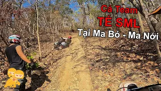 Big Tour #2 - Cả Team Té Ngu Người Khi Offroad Ma Bó Ma Nới 18 Suối - Xe Ôm Vlog