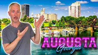 Living in Augusta Georgia 2021 - FULL VLOG TOUR of AUGUSTA GEORGIA