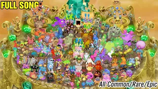 Gold Island - Full Song | All Common/Rare/Epic Monsters | My Singing Monsters