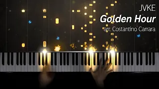 🦋 JVKE - Golden Hour 🦋 (EPIC piano arr. by Costantino Carrara)