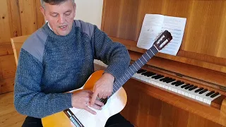 Petrica Moisuc - chitara // LECTII DE CHITARA - nr. 4 - mana dreapta - exercițiul 2