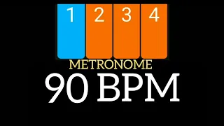 90 BPM Metronome - Visual Click