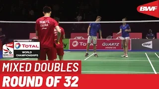 R32 | XD | GICQUEL/DELRUE (FRA) vs. WANG/HUANG (CHN) [2] | BWF 2019