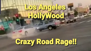 5X5 NEWS | Crazy Road Rage In Los Angeles / Hollywood caught on camera