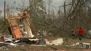 Deep South reeling after deadly tornadoes sweep through