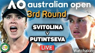 SVITOLINA vs PUTINTSEVA | Australian Open 2021 | LIVE GTL Tennis Watchalong