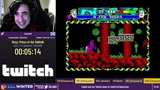 Dizzy: Prince of the Yolkfolk [Any%] by TinyTim78 - #ESAWinter21