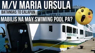 ON BOARD Montenegro MARIA URSULA | Batangas to Calapan