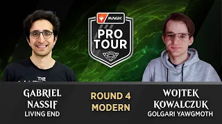 Gabriel Nassif vs. Wojtek Kowalczuk | Round 4 | Pro Tour The Lord of the Rings