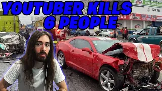 Youtuber kills 6 people drunk driving | MoistCr1tiKal REACTS