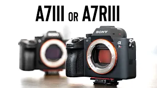 SONY A7III vs A7RIII | Which Full Frame Mirrorless Camera should you buy?