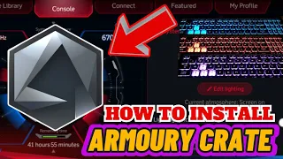 TUTORIAL INSTALL & SETTING ARMOURY CRATE ON ROG OR TUF GAMING 💎💻 - how to install armoury crate