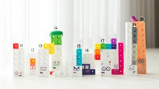 넘버블럭스 러닝리소스 매쓰링크큐브 11- 20 | 유아 수학 교구  | Numberblocks Learning Resources MathLink Cubes