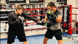 Yair Rodriguez training boxing (2015-2023)