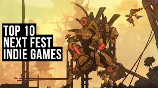 Top 10 Best Upcoming Indie Games - Steam Next Fest 2023