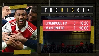 THE BIG 6IX ⚽️ | MAN UTD THRASHED & HUMILIATED BY LIVERPOOL 🔴 | ARSENAL FIGHT BACK FOR 3 POINTS 🔴