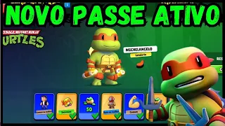 🔥COMPREI O NOVO PASSE🔥 STUMBLE GUYS X TARTARUGA NINJA 🐢 SKIN GRÁTIS 😁