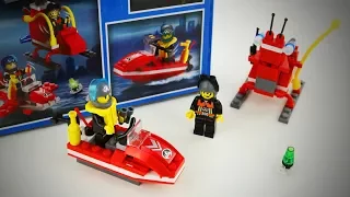 Lego Toys 🛵🚒 Fire Rescue Scooter and Jet Set For Kids [Kids Club]
