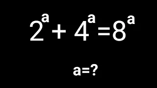 Exponential Algebra Problem ✍️ Find the Value of a in this Equation ✍️