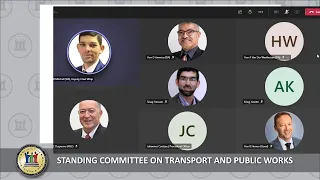 STANDING COMMITTEE ON TRANSPORT AND PUBLIC WORKS, 8 SEPTEMBER 2020, 13:00