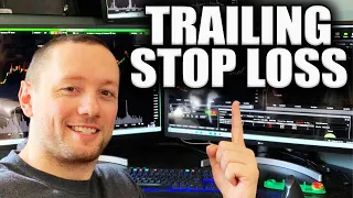 Trailing Stop loss Limit Order Questrade Live Day Trading