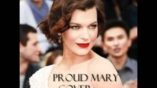 Milla Jovovich singing Proud Mary