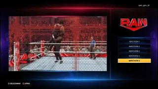 WWE FULL MATCH UNDERTAKER VS OMOS RAW LENDARIO BRUTAL HELL IN A CELL