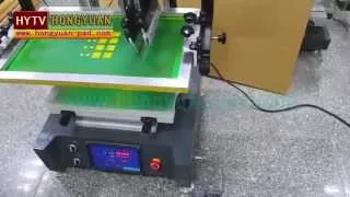 Desktop screen printing machine