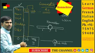 Connectors | German Grammar | Konjunktionen | A2