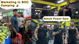 Zz Boys Workout at Nimok Power Gym / Marketing for First Outdoor Camping 🏕️