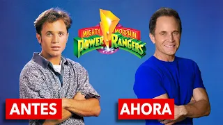 Power Rangers Mighty Morphin Antes y Despues en 2024